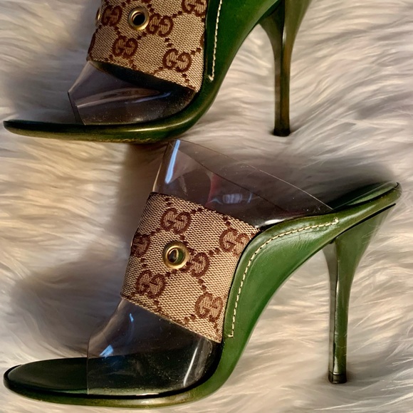 Vintage Gucci Sandals. Made in Italy. High heels. - Picture 2 of 6